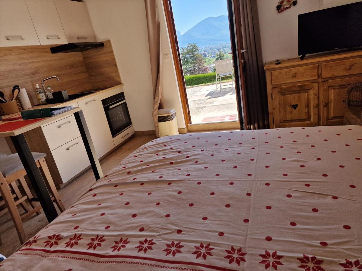 Studio Bellevue Appart Independant Renove 2024 Piscine Parking Proche Centre Annecy Poisy Kültér fotó